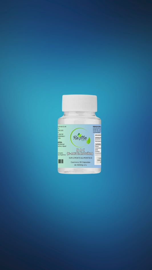 Cápsulas de NAC | Antioxidante y Protección Celular