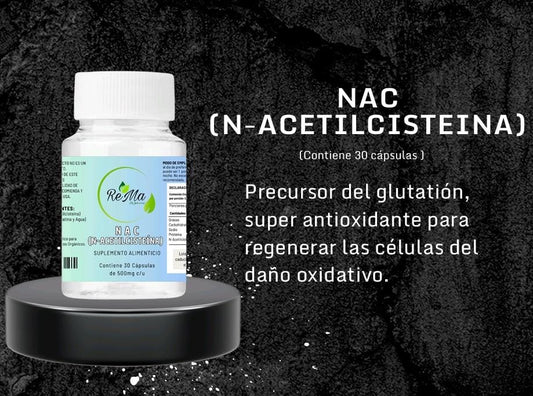 Cápsulas de NAC | Antioxidante y Protección Celular